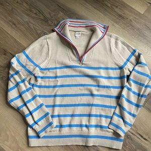 JCrew Factory sweater, preppy vibe!